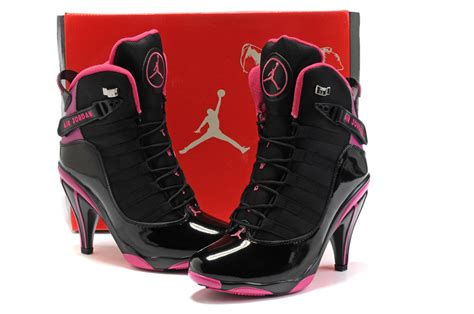 women's air jordan high heels